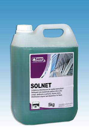 Fregasuelos solnet limon g-5 c/4