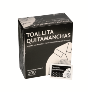 Toallita quitamancha pack 200 c/20