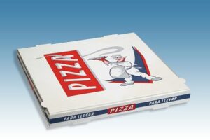 Caja pizza 40 micro canal c/50