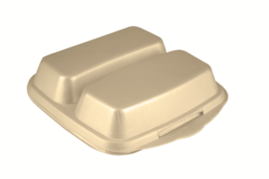 Caja menú foam 2 dptos c/250