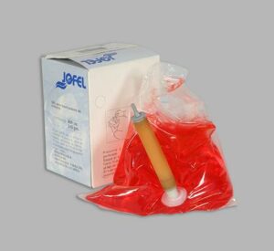 Gel carga 800 gr. rojo c/12