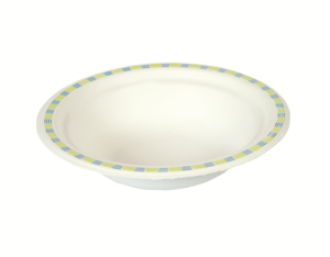 Plato chinet bol 300 cartón b/140 c/8