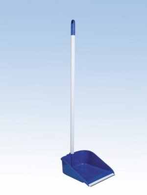 Recogedor perfil goma mango azul c/24