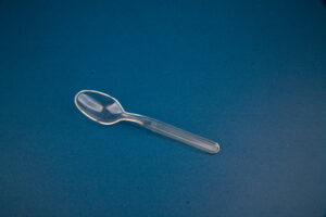 Cucharilla plástico transparente b/25 c/96