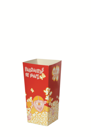 Caja palomitas pequeña 45 gr c/1050