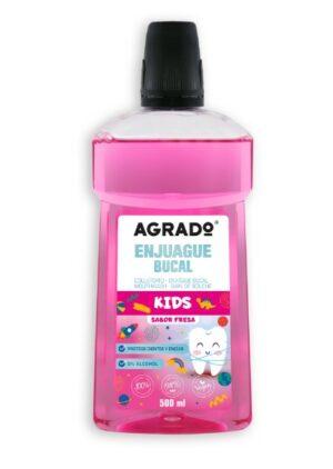 Enjuague bucal kids fresa 500 ml c/16