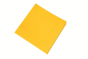 Servilleta 40x40 2h amarillo b/50 c/48