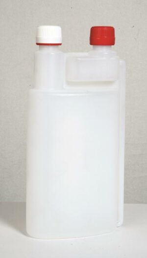 Botella dosificadora 2 tapones ecomix 1 l