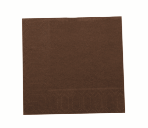 Servilleta 20x20 tisu 2h marrón c/4800