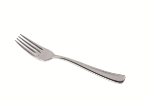 Tenedor plástico metalizado b/50 c/10