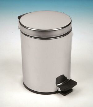 Cubo pedal baño inoxidable 12l