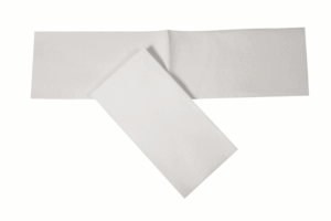 Servilleta 40x40 semitela blanca 1/8 b/30 c/48