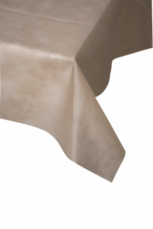 Mantel tejido g&a beige 1,2x1,2 m c/200