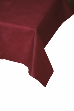 Mantel tejido g&a burdeos 1,2x1,2 m c/200