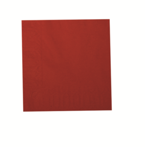Servilleta 20x20 tisu 2h roja c/4800