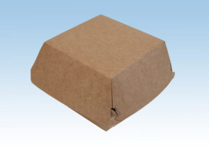 Caja hamburguesa kraft 14
