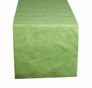 Mantel 0,4x1,2 m tejido g&a verde claro c/500