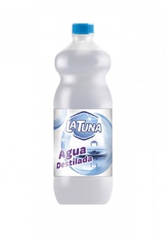Agua destilada 1 l. c/15