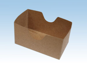 Estuche sandwich abierto kraft