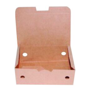 Estuche take away grande kraft