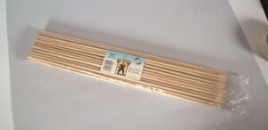 Palillo brocheta 40 cm pack 50 uds