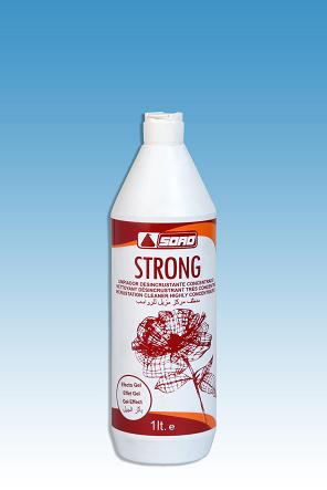 Desincrustante strong gel 1 l. c/6
