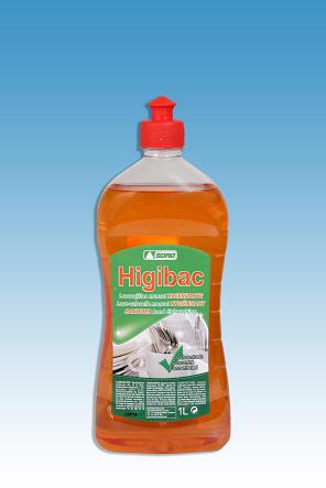 Lavavajillas bactericida higibac 1 litro