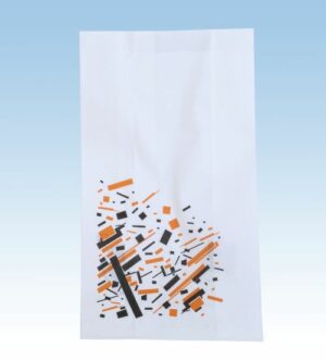 Bolsa papel antigrasa blanca 14+7x24 2sh c/1000