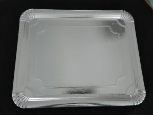 Bandeja carton 31x38 nº12 plata pq50