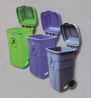 Contenedores con pedal cargo 120 l