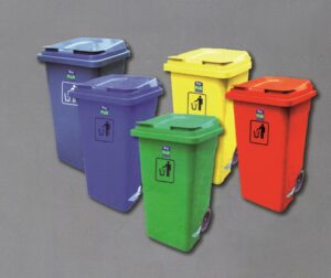 Contenedores con pedal cargo plus 120 l