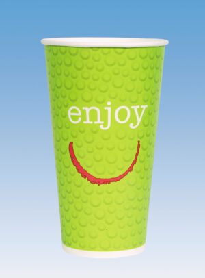 Vaso papel dpe-12 300/360 cc b/100 c/20