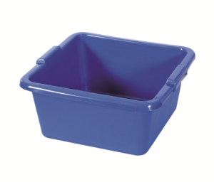 Barreño cuadrado liso 15 l